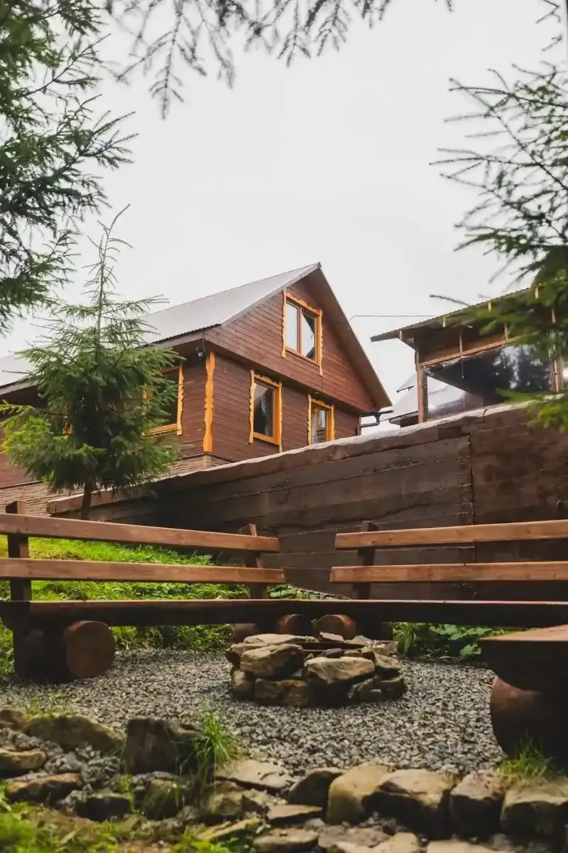 Будинок з чаном. Синевир | Spadok Forest Villas