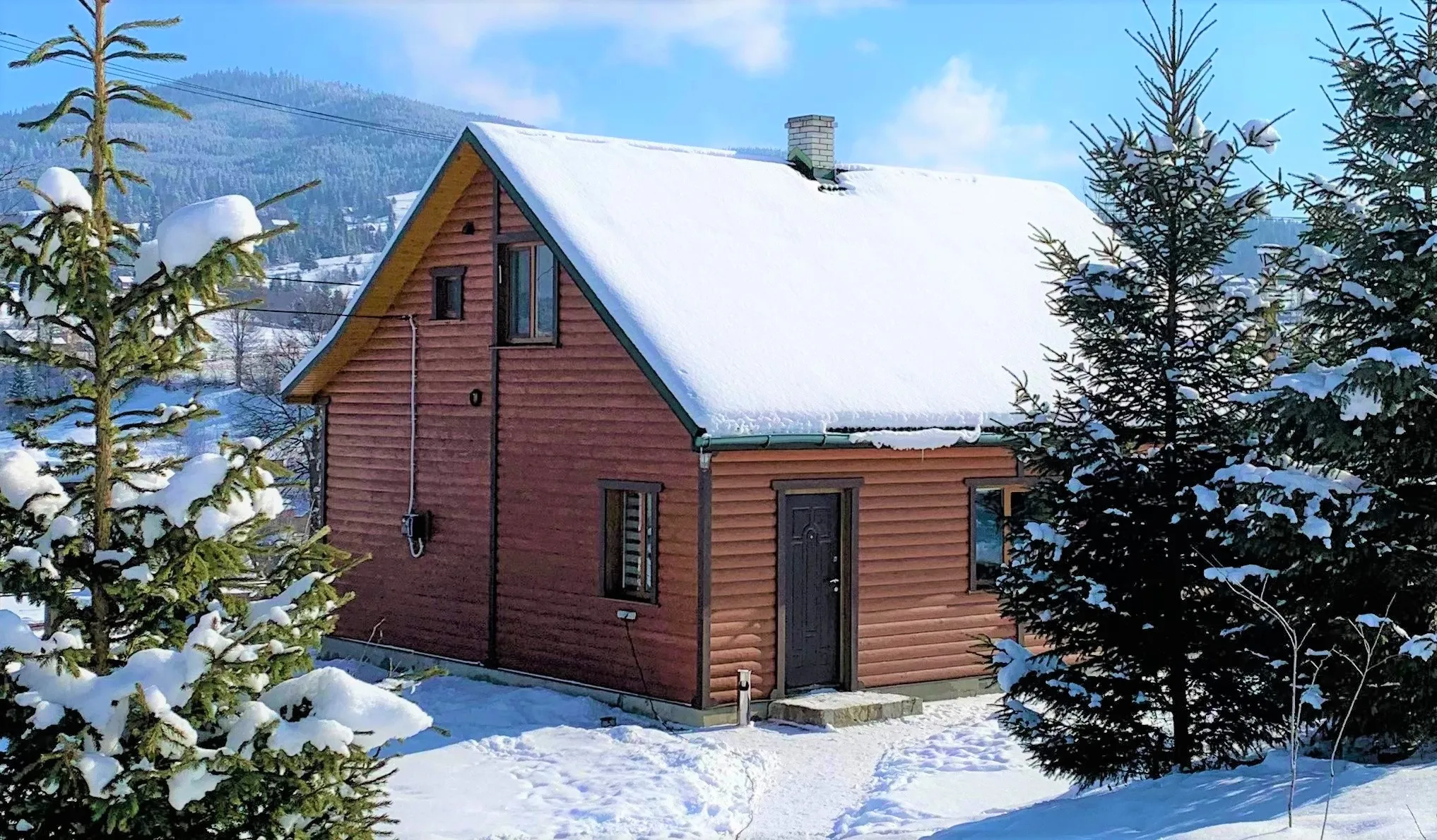 Cottage Ozerniy, на 9 человек, 12 км до Буковеля