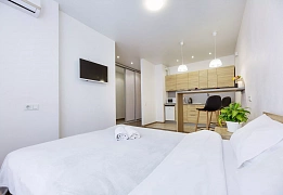 1-комнатная посуточно в Киеве. Святошинский район, ул. Олега Мудрака, 1б — 1001676958 изображение 54