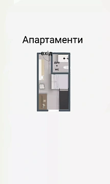 1-комнатная подобово у Чернівцях. Шевченковский район, вул. Вавілова , 7 &mdash; 1001589616 зображення 2