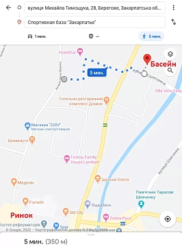 2-комнатная посуточно в Берегово. ул. Тимощука Михаила, 28 — 1001124951 изображение 21