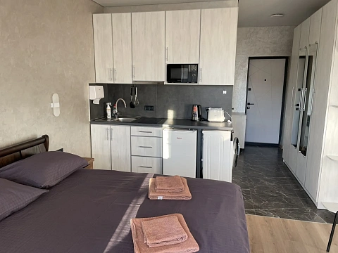 1-комнатная посуточно в Поляне. ул. Курортная, 20а — 1001688544 изображение 2