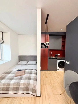 1-комнатная посуточно в Днепре. Амур-Нижнеднепровский район, ул. Чикаленко (Аржанова), 1 &mdash; 1001694503 изображение 6